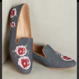 Anthropologie Billy Ella Briarwood loafers NWOT